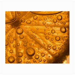 Lime Water Bubbles Macro Light Detail Background Small Glasses Cloth by Mog4mog4