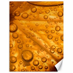 Lime Water Bubbles Macro Light Detail Background Canvas 18  X 24  by Mog4mog4