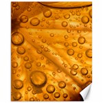 Lime Water Bubbles Macro Light Detail Background Canvas 11  x 14  10.95 x13.48  Canvas - 1