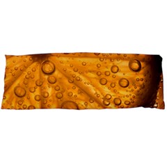 Lime Water Bubbles Macro Light Detail Background Body Pillow Case (Dakimakura)