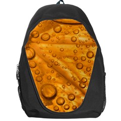 Lime Water Bubbles Macro Light Detail Background Backpack Bag