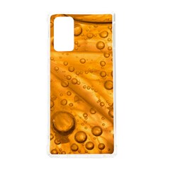 Lime Water Bubbles Macro Light Detail Background Samsung Galaxy Note 20 Tpu Uv Case by Mog4mog4