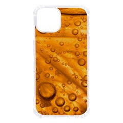 Lime Water Bubbles Macro Light Detail Background Iphone 13 Tpu Uv Print Case by Mog4mog4