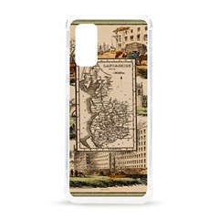 Antique Map Railway Lines Railway Train Char Samsung Galaxy S20 6 2 Inch Tpu Uv Case by Mog4mog4