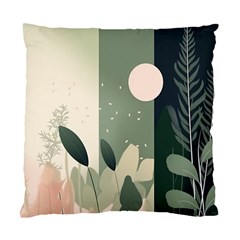 Spring Floral Plants Foliage Minimal Minimalist Standard Cushion Case (one Side) by Mog4mog4