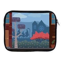 Town Vector Illustration Illustrator City Urban Apple Ipad 2/3/4 Zipper Cases by Mog4mog4