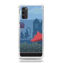 Town Vector Illustration Illustrator City Urban Samsung Galaxy S20 6 2 Inch Tpu Uv Case by Mog4mog4