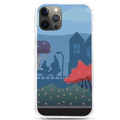 Town Vector Illustration Illustrator City Urban Iphone 12 Pro Max Tpu Uv Print Case by Mog4mog4