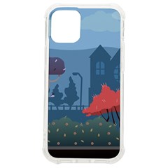 Town Vector Illustration Illustrator City Urban Iphone 12 Mini Tpu Uv Print Case	 by Mog4mog4