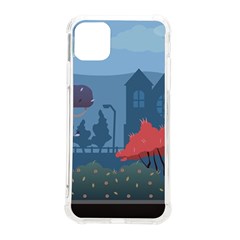 Town Vector Illustration Illustrator City Urban Iphone 11 Pro Max 6 5 Inch Tpu Uv Print Case by Mog4mog4