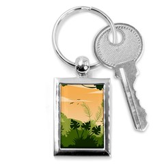 Forest Images Vector Key Chain (rectangle) by Mog4mog4