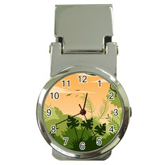 Forest Images Vector Money Clip Watches by Mog4mog4