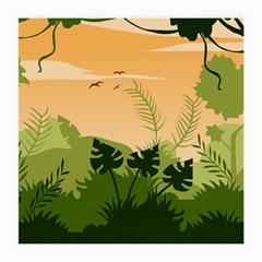 Forest Images Vector Medium Glasses Cloth (2 Sides) by Mog4mog4