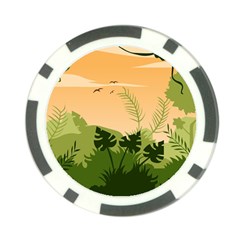 Forest Images Vector Poker Chip Card Guard by Mog4mog4