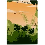 Forest Images Vector A4 Acrylic Clipboard Back