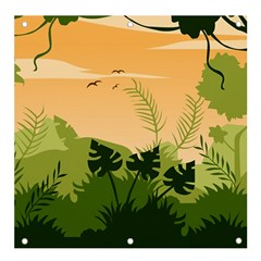 Forest Images Vector Banner And Sign 4  X 4  by Mog4mog4