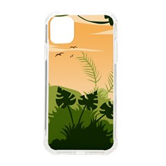 Forest Images Vector Iphone 11 Tpu Uv Print Case by Mog4mog4