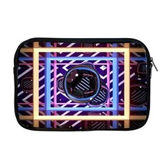 Abstract Sphere Room 3d Design Shape Circle Apple Macbook Pro 17  Zipper Case by Mog4mog4