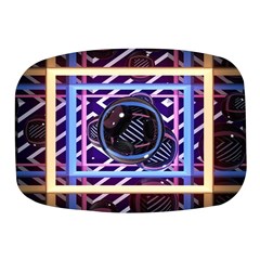 Abstract Sphere Room 3d Design Shape Circle Mini Square Pill Box by Mog4mog4