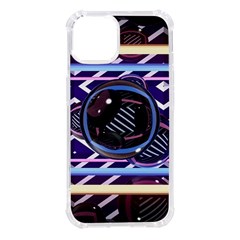 Abstract Sphere Room 3d Design Shape Circle Iphone 14 Tpu Uv Print Case by Mog4mog4