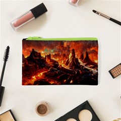 Nature Wallpaper Vulcanic Landscape Cosmetic Bag (xs) by Mog4mog4