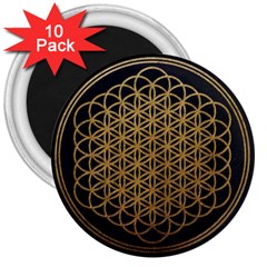 Horizon Sempiternal Bring Abstract Pattern 3  Magnets (10 Pack)  by Bakwanart