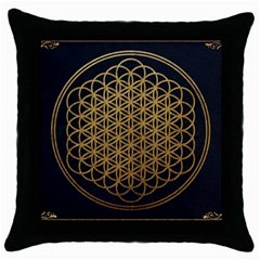 Horizon Sempiternal Bring Abstract Pattern Throw Pillow Case (black) by Bakwanart