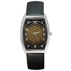 Horizon Sempiternal Bring Abstract Pattern Barrel Style Metal Watch by Bakwanart