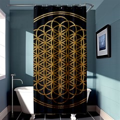 Horizon Sempiternal Bring Abstract Pattern Shower Curtain 36  X 72  (stall)  by Bakwanart