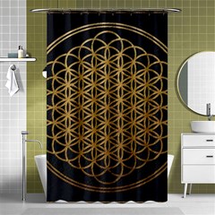 Horizon Sempiternal Bring Abstract Pattern Shower Curtain 48  X 72  (small)  by Bakwanart