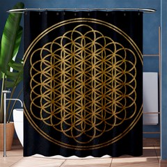 Horizon Sempiternal Bring Abstract Pattern Shower Curtain 60  X 72  (medium)  by Bakwanart