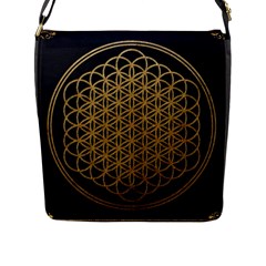 Horizon Sempiternal Bring Abstract Pattern Flap Closure Messenger Bag (l) by Bakwanart