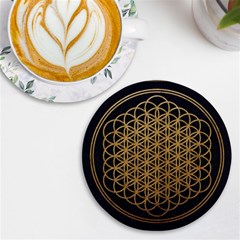 Horizon Sempiternal Bring Abstract Pattern Uv Print Round Tile Coaster by Bakwanart