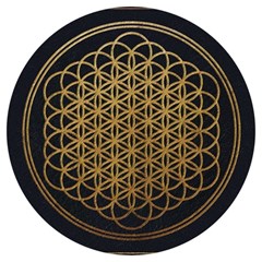 Horizon Sempiternal Bring Abstract Pattern Round Trivet by Bakwanart