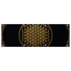 Horizon Sempiternal Bring Abstract Pattern Banner And Sign 9  X 3  by Bakwanart