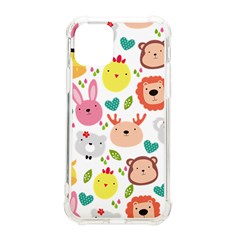 Cute Animals Cartoon Seamless Background Iphone 11 Pro 5 8 Inch Tpu Uv Print Case by Bakwanart