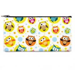 Owl Bird Cartoon Pencil Case