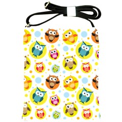 Owl Bird Cartoon Shoulder Sling Bag