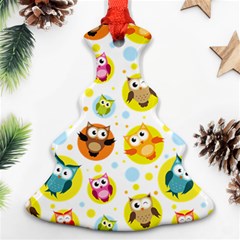 Owl Bird Cartoon Ornament (Christmas Tree) 