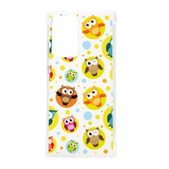 Owl Bird Cartoon Samsung Galaxy Note 20 Ultra Tpu Uv Case by Bakwanart