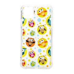 Owl Bird Cartoon Iphone 11 Pro Max 6 5 Inch Tpu Uv Print Case by Bakwanart