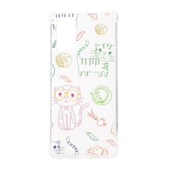 Cats And Food Doodle Seamless Pattern Samsung Galaxy S20plus 6 7 Inch Tpu Uv Case by Bakwanart