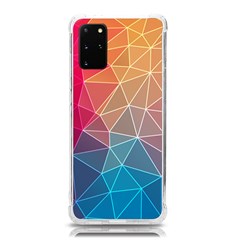 Multicolored Geometric Origami Idea Pattern Samsung Galaxy S20plus 6 7 Inch Tpu Uv Case by Bakwanart