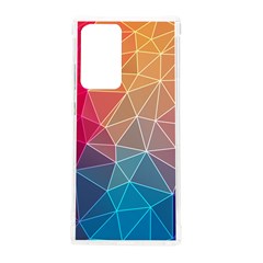 Multicolored Geometric Origami Idea Pattern Samsung Galaxy Note 20 Ultra Tpu Uv Case