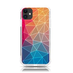 Multicolored Geometric Origami Idea Pattern Iphone 11 Tpu Uv Print Case by Bakwanart