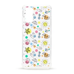 Summer Pattern Colorful Drawing Doodle Samsung Galaxy S20 6 2 Inch Tpu Uv Case by Bakwanart