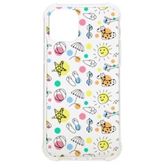 Summer Pattern Colorful Drawing Doodle Iphone 12/12 Pro Tpu Uv Print Case by Bakwanart