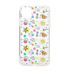 Summer Pattern Colorful Drawing Doodle Iphone 11 Tpu Uv Print Case by Bakwanart