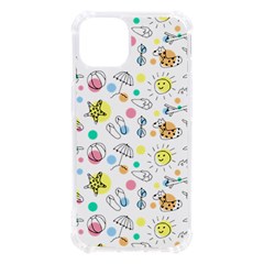 Summer Pattern Colorful Drawing Doodle Iphone 13 Tpu Uv Print Case by Bakwanart