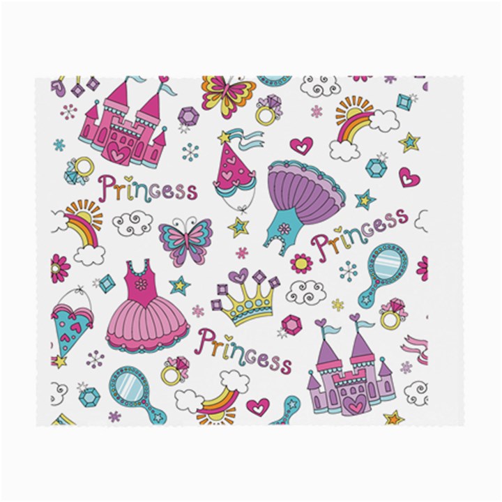 Princess Element Background Material Small Glasses Cloth (2 Sides)